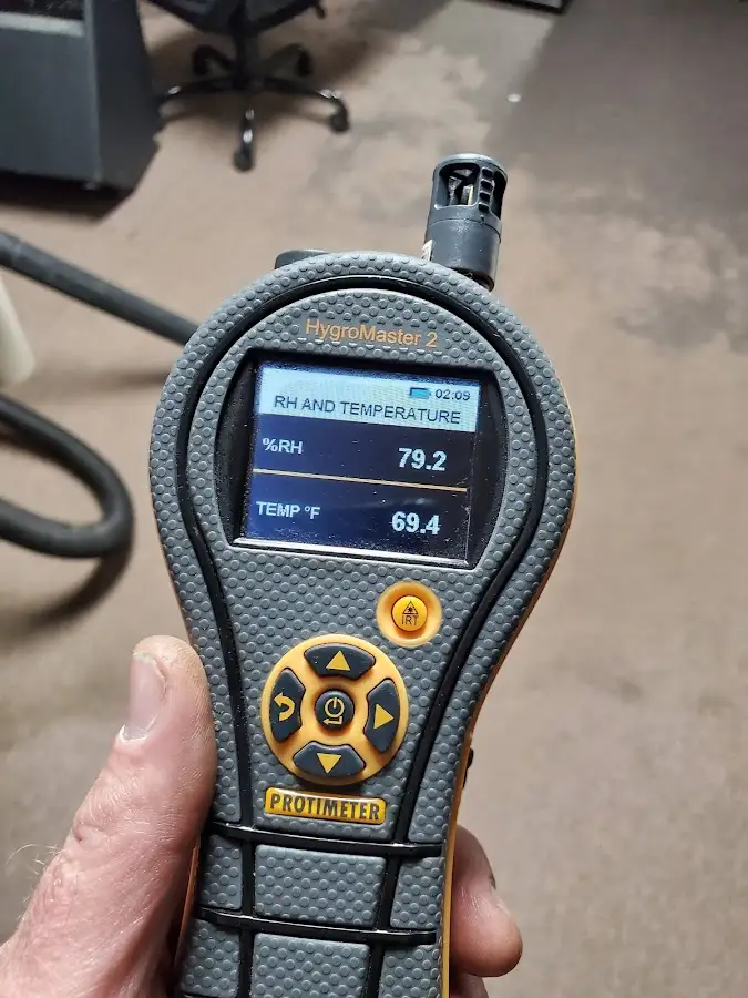 Moisture meter humidity assessment for Fire & Smoke Damage Restoration in Bemiss